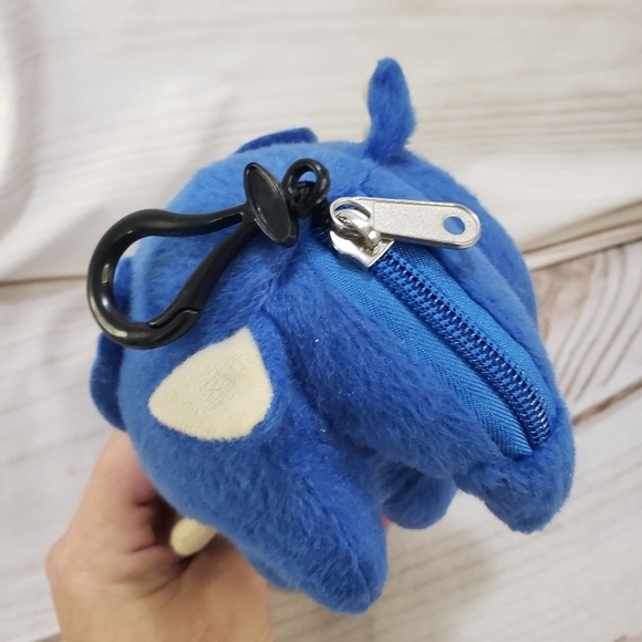 Sonic The Hedgehog Plush Clip Coin Purse Doll 9 Inch 2023 - Picture 5 of 10